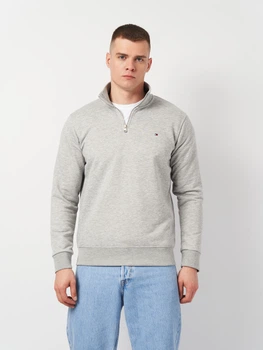 Толстовка на блискавці чоловіча Tommy Hilfiger 11409.2 2XL Сіра (smt2000000026367)
