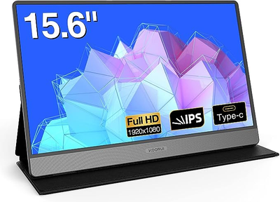 Монитор портативный15.6" Koorui 15B1 Full HD IPS 60 Гц Б/В