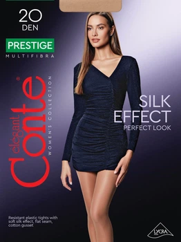 Колготы 20 Den женские Conte Prestige 2 р Коричневые (4810226003985)