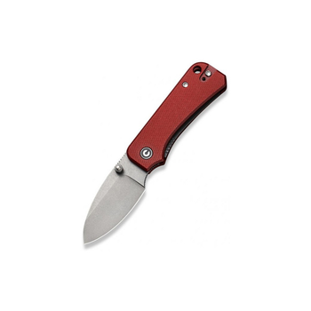 Ніж Civivi Baby Banter Stonewash Red G10 (C19068S-6)