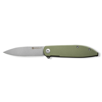 Ніж Sencut Bocll Stonewash Olive G10 (S22019-4)