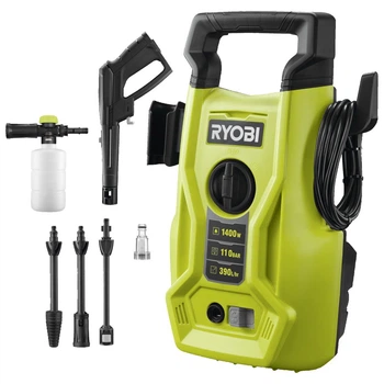 Мойка высокого давления Ryobi RY110PWA, 1400Вт, 110Бар, 390 л/час (m487172)