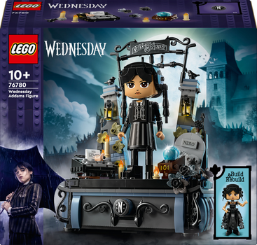 Конструктор LEGO Wednesday Фигурка Венздей Аддамс 702 детали (76780)