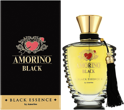 Парфумована вода унісекс Amorino Black Essence 100 мл (3700796900108)