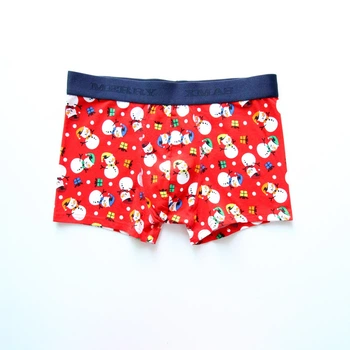 Чоловічі новорічні труси боксери шорти Honey Fashion Accessories М червоний (2-59/4)