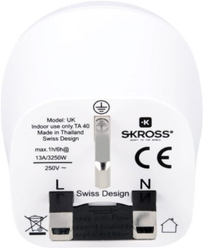 Adapter sieciowy Skross Europe to United Kingdom (1.500230-E)