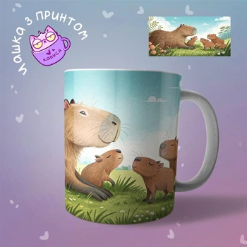 Кавайная милая Чашка кружка Капибара