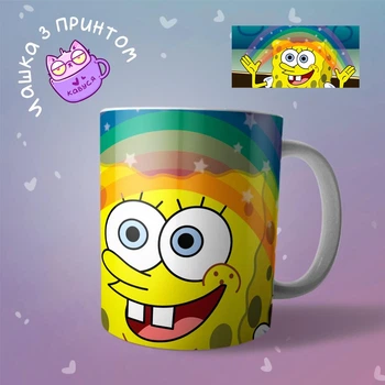 Чашка кружка Губка Боб SpongeBob