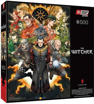 Пазл GOOD LOOT Witcher Nilfgaard Puzzles 500 ел. (5908305244936)