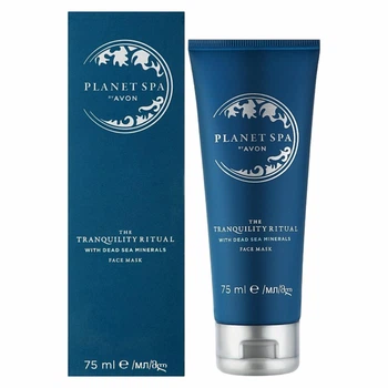 Маска для лица «Секрет Безмятежности» Avon Planet Spa The Tranquility Ritual With Dead Sea Minerals 75 мл