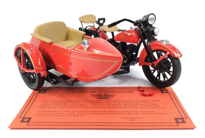 Модель мотоцикла з коляскою Harley-Davidson VL 1933 1:12 Harley-Davidson (H5910)
