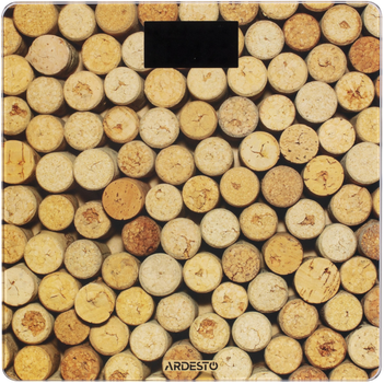 Ваги Ardesto підлогові Cork, 150кг, AAAx2 в комплекті, скло, багатокольорові (SCB-965CORK)