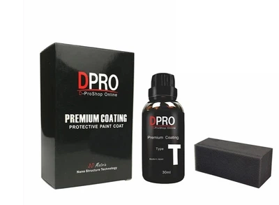Жидкое стекло нанокерамика DPRO Type T Nano Ceramic Нано Керамика для авто 30 мл гидрофобное покрытие ДПРО