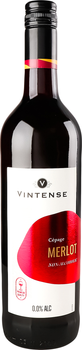 Вино безалкогольне Vintense Merlot червоне 0.75 л 0% (5415270100278)
