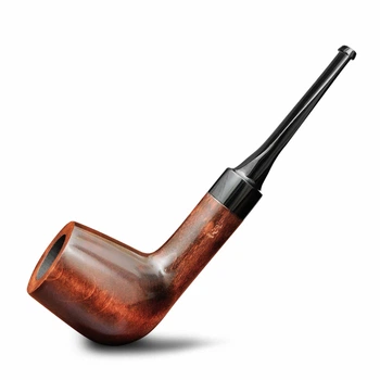 Трубка для курения KAF209 прямая Billiard из дерева груши акриловый мундштук под фильтр 9 мм Украина
