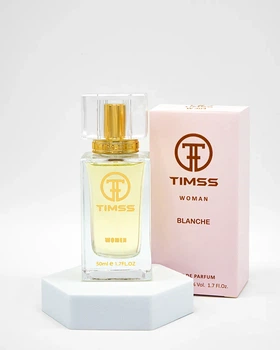 Парфюмированная вода TIMSS для женщин "BLANCHE" аналог Byredo Blanche 50 мл