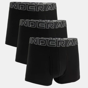 Трусы-боксерки мужские Under Armour Ua M Perf Cotton 3In L Чорний 1383891-001