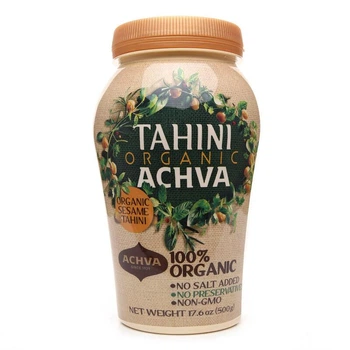 Achva tahina organic, тхіна органічна без добавок, 500 г