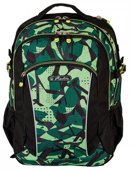 Plecak szkolny Herlitz Ultimate Camo Zielony (4008110283173)