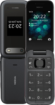 Мобильный телефон Nokia 2660 Flip 48/128MB DualSim Black Noir (NK 2660 Black)