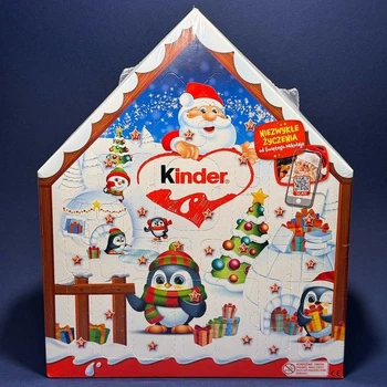 Киндер адвент календарь большой Дом Kinder Maxi House ADVENT 184 g