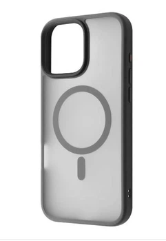 Чохол WAVE Premium Matte Insane Case with Magnetic Ring iPhone 15 Gray
