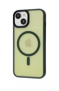 Чохол WAVE Premium Matte Insane Case with Magnetic Ring iPhone 13 Green