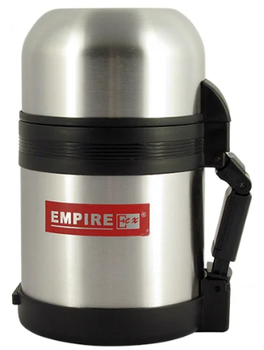Термос с широким горлом нержавеющий пищевой Форте Empire EM1567 V 0.8 л (шт)