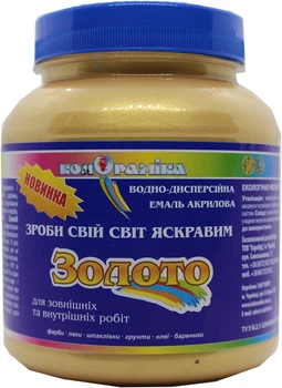 Емаль перламутрова Золото Колораміка 0.5 кг