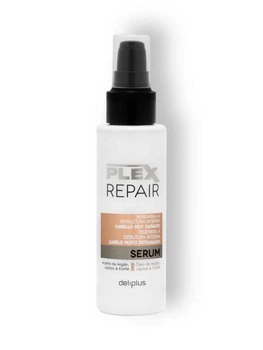 Сыворотка Deliplus Plex Repair с аргановым маслом и жожоба для восстановления и питания сухих, ломких и очень поврежденных волос 100 мл