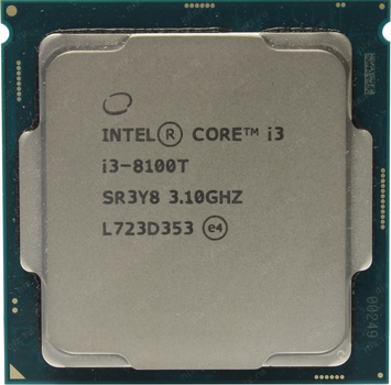 Процессор Intel Core i3-8100T 3.10GHz 35w s1151 v2 UHD Graphics 630 Б/В