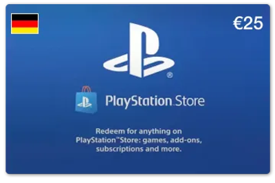 Картка поповнення Playstation PSN Gift Card 25 EUR