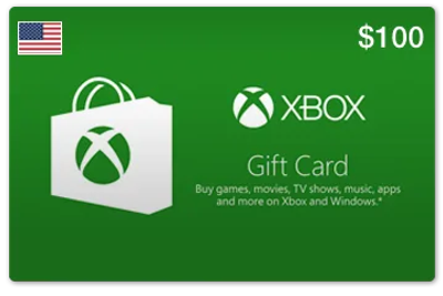 Картка поповнення Xbox Live Gift Card 100 USD
