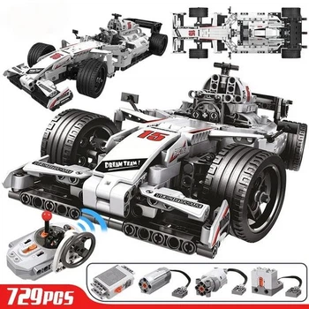 Конструктор City Race Car TECHNIQUE 729 деталей