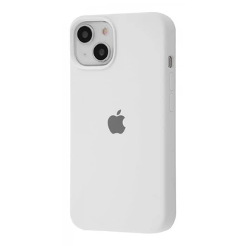 Чехол силиконовый Epic Premium Silicone Case Full для Apple iPhone 15 white