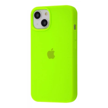 Чохол силіконовий Epic Premium Silicone Case Full для Apple iPhone 13/14 lime green