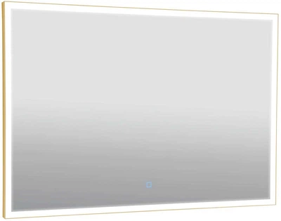 Зеркало AQUA RODOS Luce Gold 100x70 Sensor с LED-подсветкой