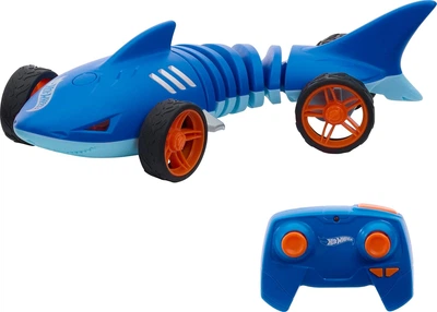 Машинка Хот Вилс Акула 1:15 На Пульте Звук Свет Shark Speeder RC Hot Wheels HXJ83