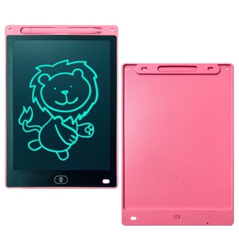 Планшет графічний LCD Writing Tablet 10,5" зі стилусом дитячий Рожевий (2835)
