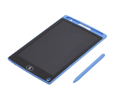 Графический LCD планшет Writing Tablet 12" со стилусом детский Синий (2833)