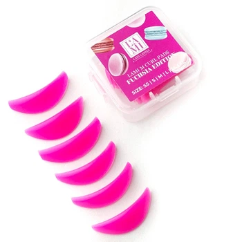 Набор валиков для ламинирования ресниц Lami Lashes Fukchsia Edition M Curl 6 пар размеры SS,S,M,L,LL,XL