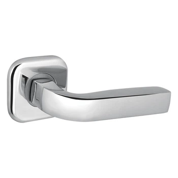 Ручка дверна FUARO TOR XL (хром) CP-8 квадрат 8х150 мм (стяжки М4,30х60х40 мм)