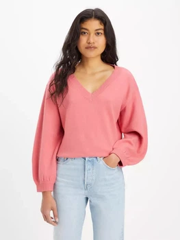 Пуловер женский Levi`s 227908223 2XL Розовый (1159864415)