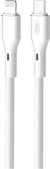 Кабель XO NBQ231A-Ci USB-C - Lightning 27 Вт Power Delivery 1 м White (NB-Q231A-CI.white)