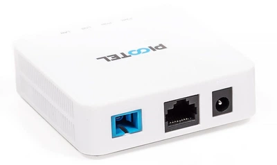 Абонентський термінал Picotel PU-X910 EPON/GPON, 1xSC/UPC, 1x10/100/1000Base-T, 12V DC, cdata f501 чiпсет