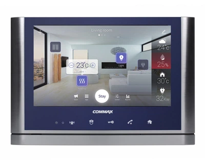 IP видеодомофон Commax CIOT-1020M Blue + Dark Silver