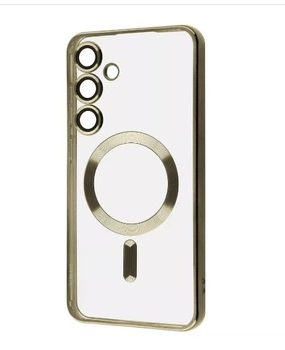 Чехол WAVE Premium Metal Color Case with Magnetic Ring Samsung Galaxy S24 FE Gold