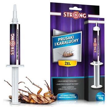 Гель STRONG від тарганів і лусочниці (чешуйниці) 10г