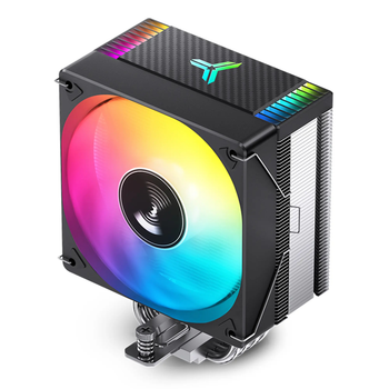Процесорний кулер JONSBO CR-1000 EVO ARGB Black (120mm/4pin/1500RPM/32dBA/4 тепл. трубки)