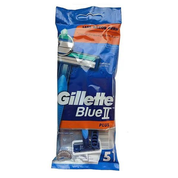Станок чоловічий одноразовий Gillette Blue II Plus - 5 шт